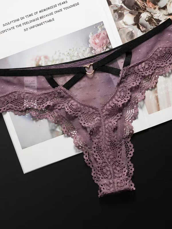 Women's Color G-string Lace Underwear 8807 (M/L)