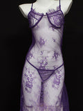 Women's Lingerie Lace Elegant Transparant Deep V Neck P041