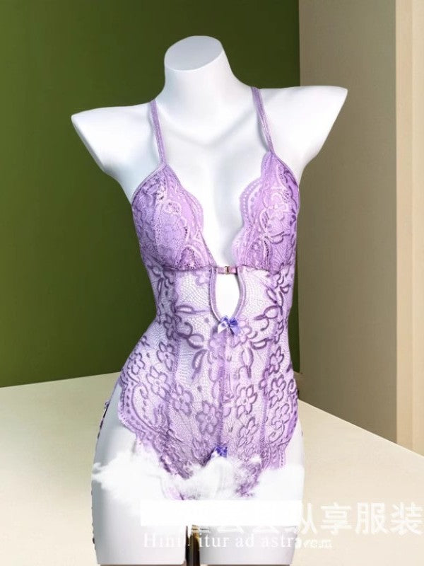 Woman Lingerie Hollow Out Lace Bodysuit P003/8012